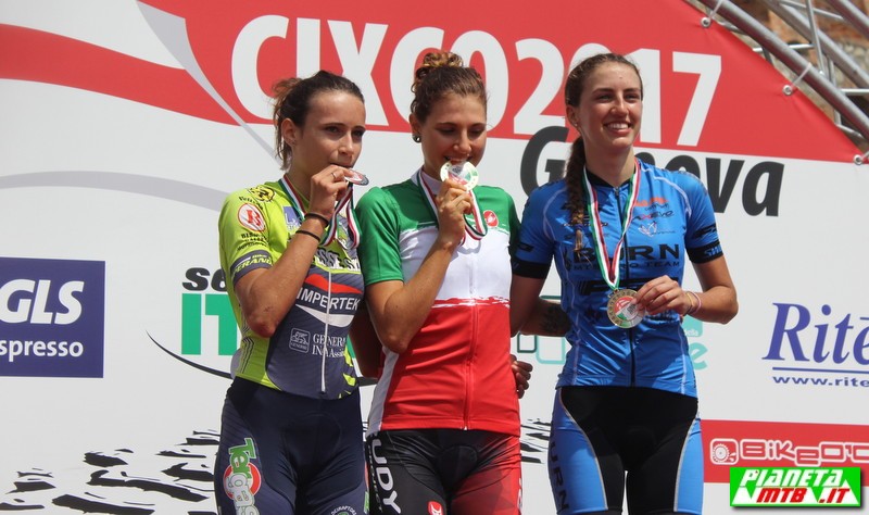 Campionato italiano XCO podio donne juniores